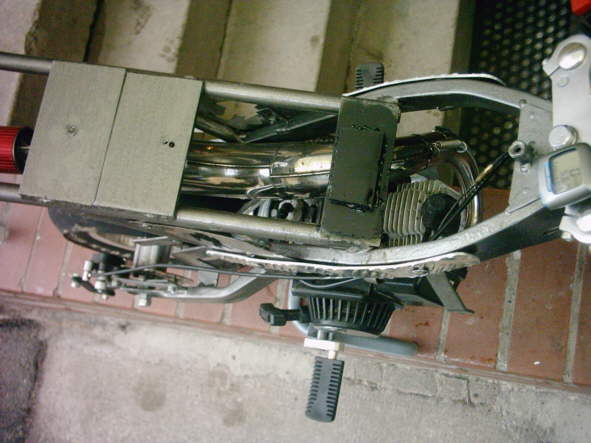 Minibike Auaspuff